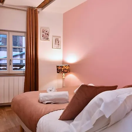 La Vie En Rose - 6p-3br Appartement Colmar